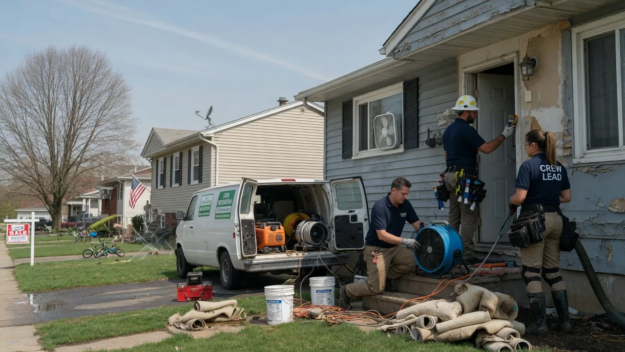 Flood Cleanup in Lumberport, WV near me